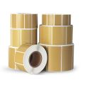 Kraft Paper Adhesive Thermal Label 100 80 70 60 40 50 30mm Thermal Transfer Ribbon Printer Sticker Waterproof Printing Supplies. 