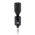 PULUZ 3.5mm Jack Phone Single Directional Adjustable Microphone(Black). 