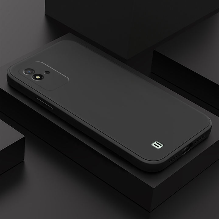 For Realme Narzo 50i Liqueit Silicone Case Mobile Back Cover (For SmartPhone)