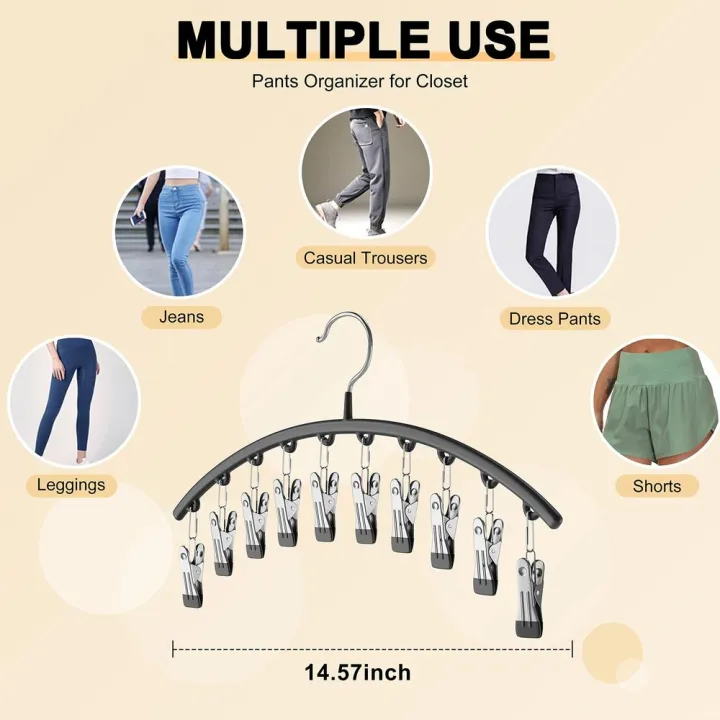 Windproof%20hangers%20Sturdy%20PVC%20waterproof%20Space-saving%20hamgers%2010%20clips%20Stainless%20steel%20hangers%20for%20clothes%20for%20Home%20organization%20-%20Image%206