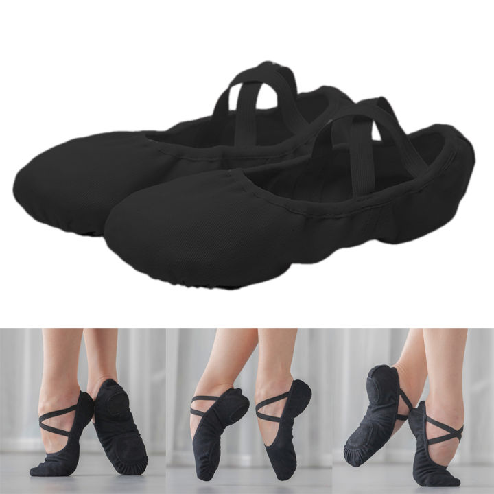 Canvas%20Ballet%20Slipper%20Split-Sole%20Shoes%20Fitness%20Gymnastics%20Flats%20Black_34%20-%20Image%205