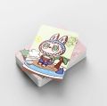 60PCS Lomo Card + 32PCS Stickers 92PCS/BOX Anime Labubu Double Sided Printed Cards with Box.