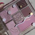 7 Colors Matte Eye Shadow Palette Shimmer Glitter Portable Eyeshadow Waterproof Long-lasting Korean Charming Eye Makeup Cosmetic Abandon Abandon.