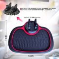 Multifunction Car Anti-Slip Mat Auto Phone Holder, Anti Slip Mat Auto Phone Holder，Anti Skid Car Dashboard Sticky Pad with Phone Holder, Car Dash Accessories Anti Slip Mat - Black Red. 