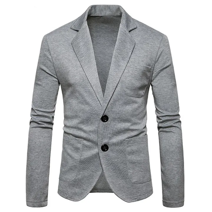 Men%20Slim%20Fit%20Formal%20Two%20Button%20Suit%20Coat%20Jacket%20Tops%20-%20Image%207