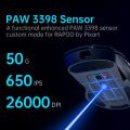 Rapoo VPRO VT9PRO Ultra-Light Dual-Mode Gaming Mouse with 26000DPI PAW3398 Sensor - for Pro Gamers.