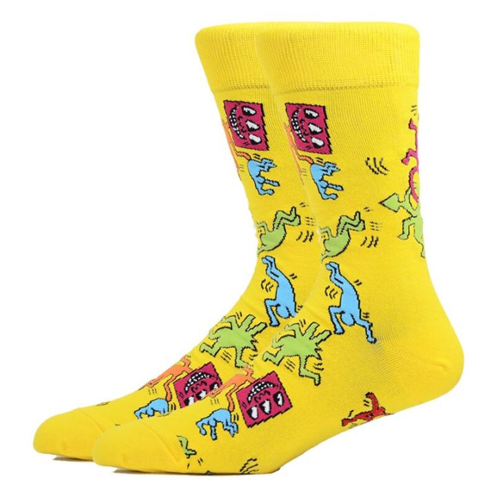 Men's%20Socks%20Cartoon%20Design%20Funny%20Socks%20Universe%20Spe%20Speship%20Stripe%20Socks%20Happy%20Style%20ple%20Sports%20Socks%20Men-(EU(39-46))%20-%20Image%205