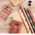50x70cm Wrap Craft Decor For Kids Gifts Shower Sheets Retro Wrapping Christmas. 