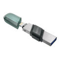 SanDisk USB Flash Drive iXpand Flip OTG Lightning USB 3.1 Stick 256GB 128GB 64GB Pen Drive MFi For iPhone iPad and USB Type-A.