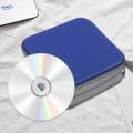 CD Case CD Wallet Holder CD Protection Disc Storage Bag Dustproof Packing Capacity Disc Blue. 