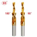 BB Counterbore Twist Step Drill Dual Cutting Bit HSS for Metal 90 180 Degree M3 M4 M5 M6 M8 M10 M12 Cone Drilling Tool 1PCS. 
