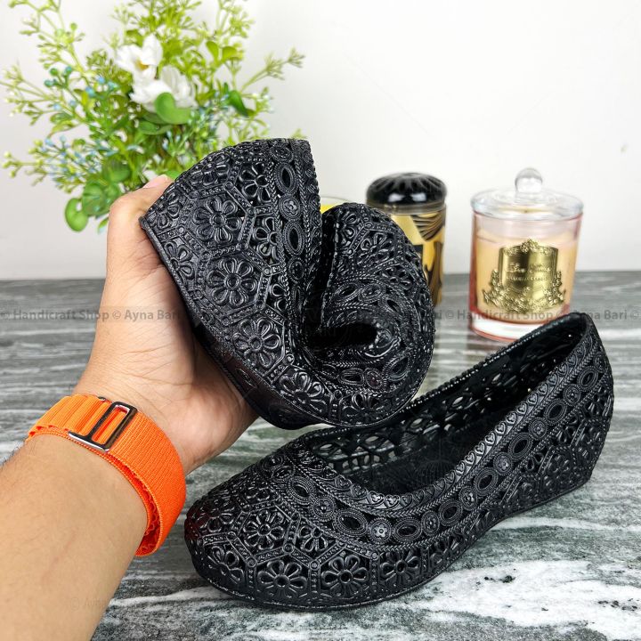 Pump%20shoe%20for%20women%20%7C%20HIR-57%20%7C%20Black%20Wedged%20peep%20toe%20sandal%20for%20girls%20Heel%20shoe%20for%20women%20shoe%20for%20girls%20-%20Image%205