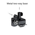 Long Arm Phone Stand Tablet Holder Metal 360 Degree Multi-angle Adjust For 3.5-10.6 inch Desktop Bedside Live Overhead Shot.