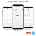Remote Controlled via Smartphone Water Timer Bluetooth and Wifi Garden Irrigation Timer, Smart Faucet Irrigation Controller, Up to 15 Separate Programs, Smart Rain Delay System & Child lock Function.. 