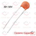 25Pcs- 390pF Capacitor Mini Ceramic Capacitor 391 390pF 50v Ceramic Disc Capacitor Non-Polarized Through Hole For Electrical Circuitry & Parts.
