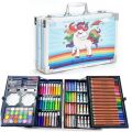 Explore Your Artistic Side with the 145-Piece Aluminum Box Painting Set - Easy to Use and Clean, A Unique Choice for Artists. 