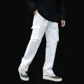 Export quality cargo pant for men stylish white 2025 | High quality mobile pant for men stylish 2025 new | Six pocket cargo pant for men - Off White Mens cargo pants.