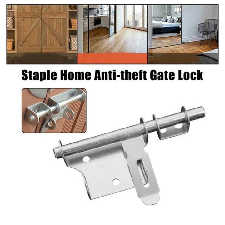 Safety%20Padlock%20Bolt%20Latch%20Easy%20to%20install%20Brushed%20Stainless%20Steel%20Door%20Lock%20Brushed%20Stainless%20Steel%20Door%20Lock%20Heavy%20Duty%20Bolt%20-%20Image%202