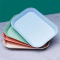 Creative Wheat Straw Rectangular Plate Melamine Healthy Tableware Kitchen Cooking Utensils Dessert Sushi Pasta Plate Dishes.