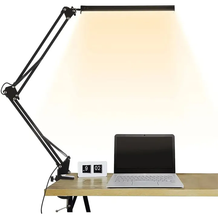 LED%20Table%20Lamp%20Metal%20Swing%20Arm%20Desk%20Lamp,%20Clamp%20Desk%20Lamp%20Dimmable%20With%20USB%20Charging%20Port,3%20Color%20Modes%20Modern%20With%2010%20Brightnes%20-%20Image%207