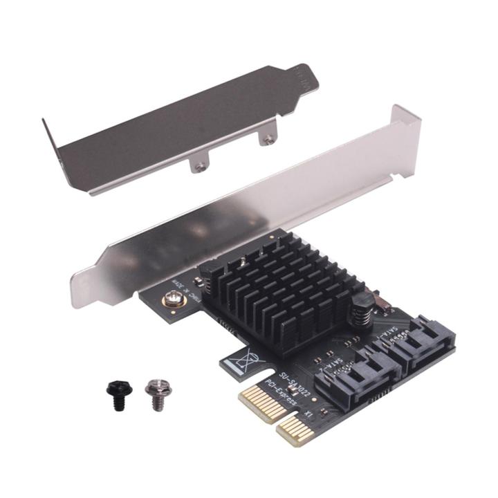 PCIe to SATA 3.0 6G SSD Adapter PCI-E PCI Express X1 Controller