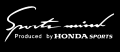 Produced by Honda sports Sticker for car.