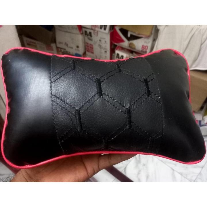 Universal Bike Pillow. PVC leather soft foam back side protect. pillow for All motorcycle, Black