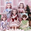 30cm Doll ( option B) or Dress Up Clothes ( option A) Accessories Princess Doll 1/6 Bjd Doll Children's Girl Birthday Gift Toys. 
