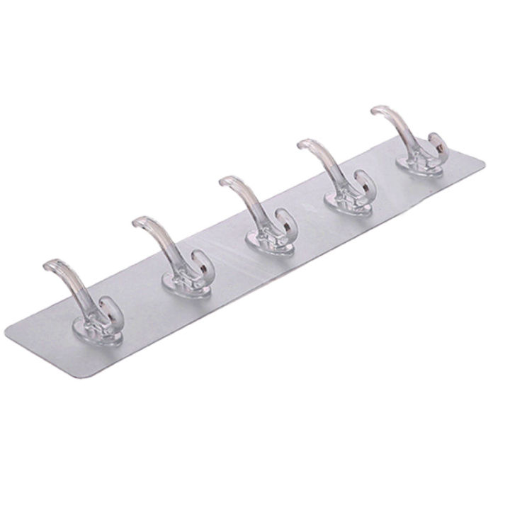 Transparent%20Plastic%20Glue%20Hooks%20Kitchen%20Bathroom%20Hooks%20Nail-free%20Wall%20Hanger%20-%20Image%202