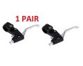 1 Pair Bike Bicycle Left & Right MTB Lever PVC+ Alloy Brake Handles.