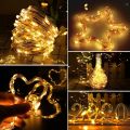 20M Remote Control USB LED String Lights Fairy Lights, Garland Lights with Copper Wire Remote Control Home Party Lighting Decoration Lights. 