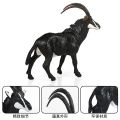 【The-Best】 Wild Forest Animal Zoo plastic Models Antelope Gazelle Argali Model Action Figure Figurines Teaching Kids Toys. 