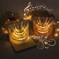 3D Up Greeting Card Music Happy Birthday Card LED Postcard With Envelope for Girl Kids Wife 3d Birthday Handmade Greeting CardS. 