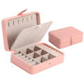 Portable Double Layer Jewelry Box Protect Large Capacity PU Leather Jewelry Organizer PU Leather Jewelry Organizer for Accessory Gift for Women Jewelry Display Organizer Accessory. 