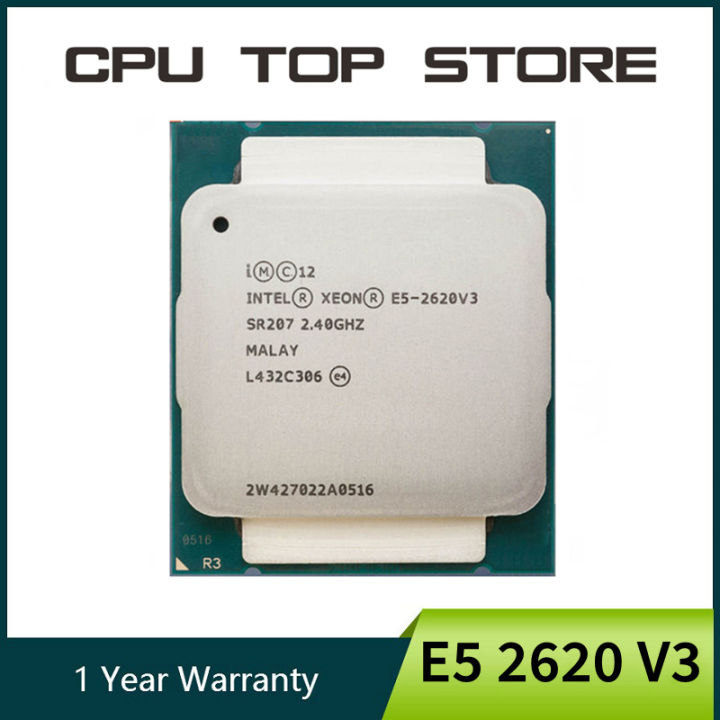 Intel Xeon E5 2620 V3 2.4GHz 6-Core 85W LGA 2011-3 SR207 2620V3 Processor cpu