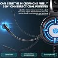 HP H120G USB WIRED GAMING HEADPHONE WITH RGB BACKLIT AND BUILT IN MICROPHONE VOULME CONTROL HEADSET FOR PC AND LAPTOP. 
