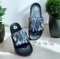 New Collection Black White Red And Yellow Color NK Slide Slipper Sandal For Men M25002. 