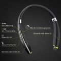 XiaoMI Bluetooth Headset Wireless Retractable Headphones Foldable Earbuds Noise Cancelling Hifi Stereo Sound With Carry Case.