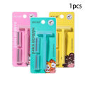 Stainless Steel Safety Razor Double-layer Razor With Replacement Head T-shaped Rake Knife Cartoon Razor Face Blades Shaving. 