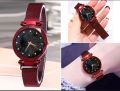 Fashionable Magnetic Watch For Girls/Magnetic Wrist Watch for Girls/stylish chain watch for girls - Watch For Women - Ladies Watch. 