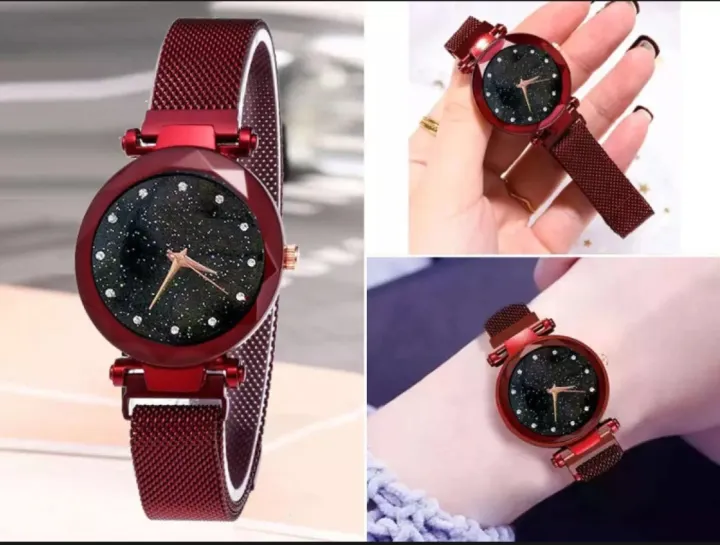 Fashionable%20Magnetic%20Watch%20For%20Girls/Magnetic%20Wrist%20Watch%20for%20Girls/stylish%20chain%20watch%20for%20girls%20-%20Watch%20For%20Women%20-%20Ladies%20Watch%20-%20Image%203