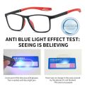Eye Protection Anti-Blue Light Reading Glasses Comfortable Ultralight Blue Ray Blocking Optical Spectacle Eyeglass PC Sports Square Eyeglasses Office. 