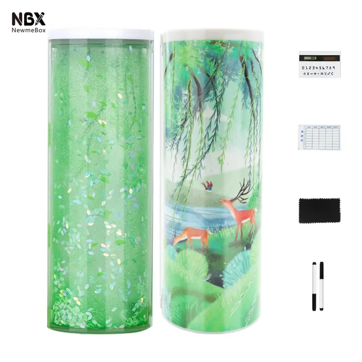 2023NWE%20Pencil%20Case%20Code%20Lock%20Pen%20Box%20NBX%20Password%20Pencil%20Case%20Large%20Capacity%20Stationery%20Box%20Multi-Function%20Cylindrical%20Pencil%20Box%20-%20Image%202