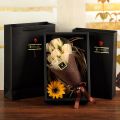Mother's Day Gift Mom Soap Flower Gift Box Creative Practical Rose Carnation Artificial Bouquet Birthday Gift Female. 
