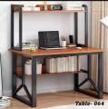 Modern Home Office Computer Desk with Bookshelf T064.