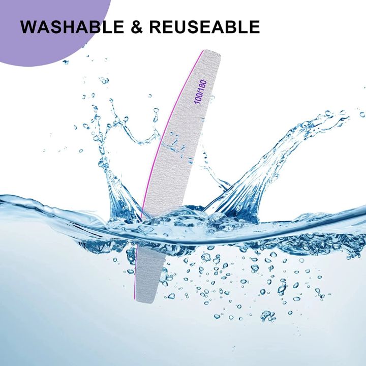 2%20PCS%20Nail%20File%20Professional%20Nail%20Files%20Reusable%20Double%20Sided%20Emery%20Board(100/180%20Grit)%20Nail%20Styling%20Tools%20for%20Home%20and%20Salon%20Vnce%20Lncei%20-%20Image%205