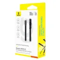 Baseus MVP 3 Fast Charging Cable Type-C to Type-C 100W – 1M - Black.