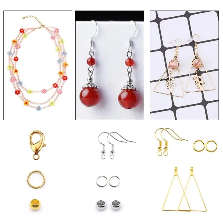 Jewelry%20Findings%20Tools%20Set%20Alloy%20Accessories%20Earring%20Hooks%20Clip%20Buckle%20Lobster%20Clasp%20Open%20Jump%20Ring%20Jewelry%20Making%20Supplies%20Kit%20-%20Image%204