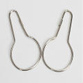 Rust-resistant Iron buckle curtain hook Convenient Adjustable size Shower curtain hook Iron-made Versatile Gourd buckle.