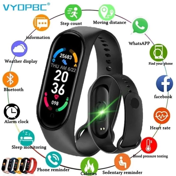 %E3%80%90Lejia%E3%80%91M6%20Smart%20Watches%20Apple%20Xiaomi%20Android%20Smartwatch%20Men%20Women%20Smart%20Watch%20Heart%20Rate%20Sports%20Bracelet%20Bracelet%20-%20Image%202